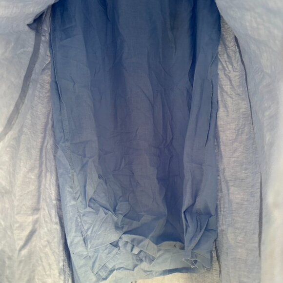 Grace Elements Linen Blend A Line Skirt Size 4 NEW - Picture 6 of 8